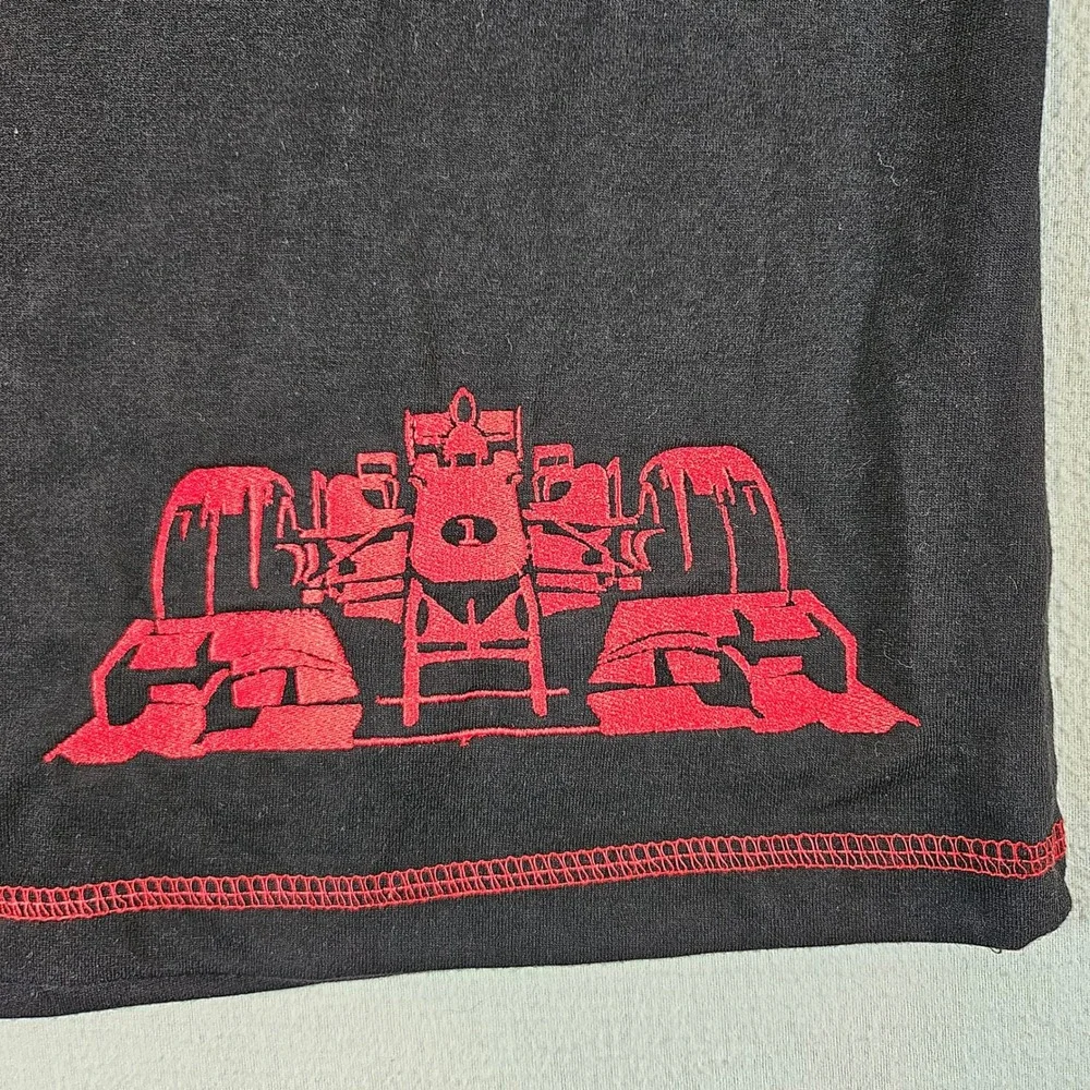 Souvenirs Shop Monaco T-Shirt Mens XXL Black Racing Motor Sport‎ F1 Embroidered